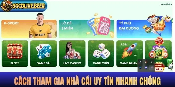 Tuyệt kỹ giúp chiến thắng thưởng lớn tại nhà cái uy tín